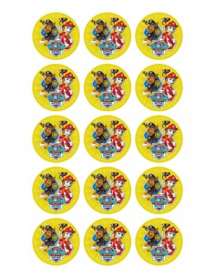 Papel de azúcar Patrulla Canina para galletas