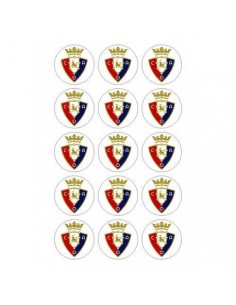 Papel de azúcar escudo Osasuna para galletas