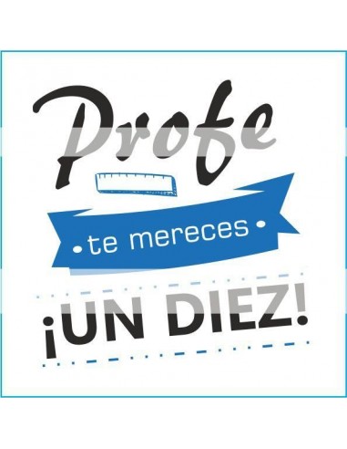 Papel de azúcar profesores
