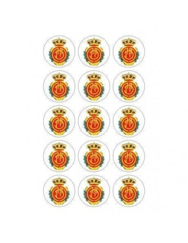 Papel de azúcar escudo Mallorca para galletas