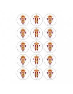 Papel de azúcar escudo Sporting de Gijón para galletas