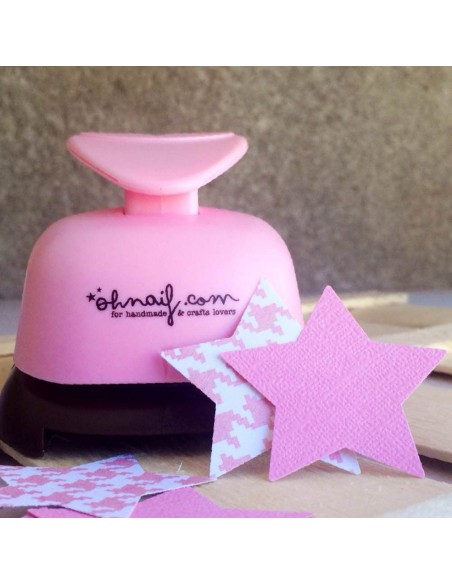 Troqueladora con forma de estrellas