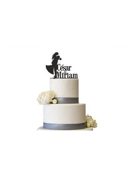Topper para tarta de boda