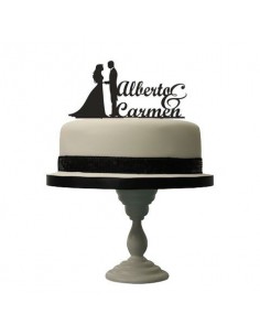Topper para tarta de boda