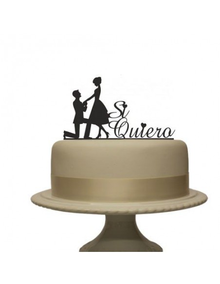 Topper para tarta Si quiero