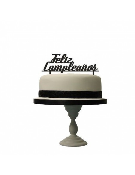 Topper para tarta cumpleaños
