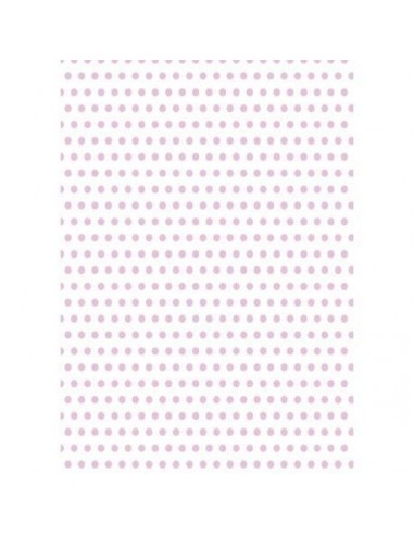 Papel de azúcar lunares rosas