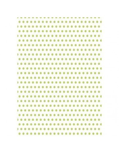 Papel de azúcar lunares verdes