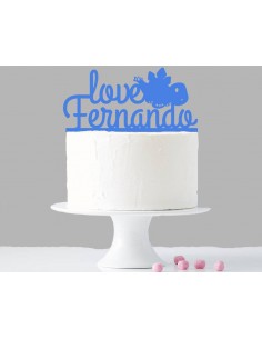 Topper para tarta dinosaurio