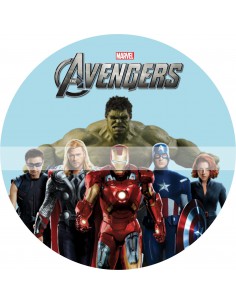 Papel de azúcar los vengadores