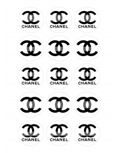 Papel de azúcar Chanel