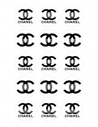 Papel de azúcar Chanel