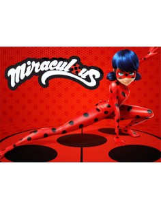 Papel de azúcar Ladybug