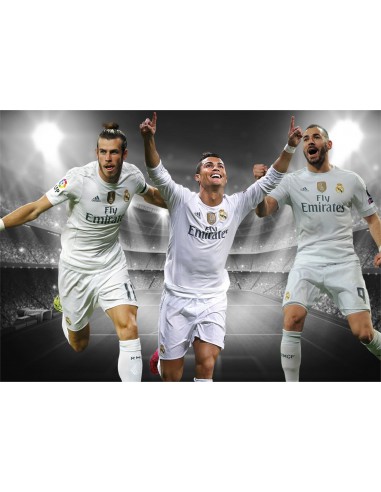 Papel de azúcar Real Madrid BBC Ronaldo Bale Benzema