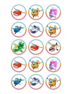 Papel de azúcar Super Wings