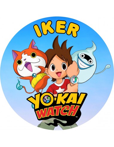 Papel de azúcar personalizado Yo-Kai Watch