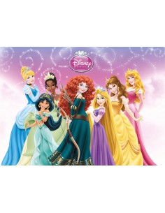 Papel de azúcar Princesas Disney
