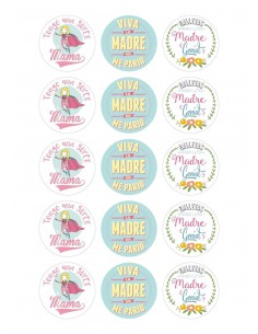 Papel de azúcar  frases dia de la madre