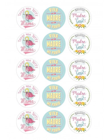 Papel de azúcar  frases dia de la madre