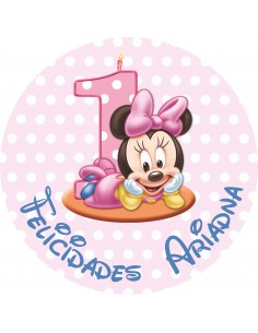 Papel de azúcar cumpleaños niño Mickey bebé