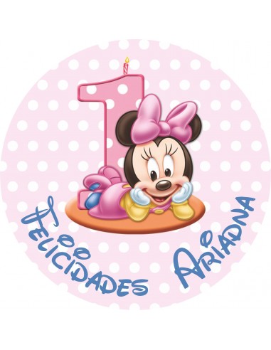 Papel de azúcar cumpleaños niño Mickey bebé
