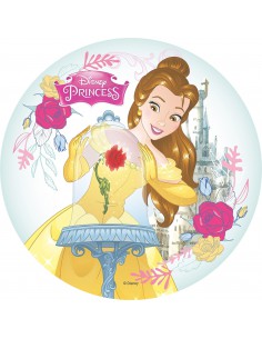 Papel de azúcar Bella y Bestia