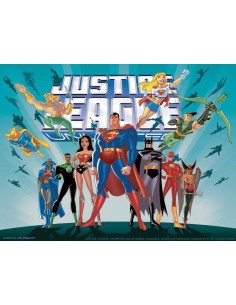 Papel de azúcar Liga de la justicia