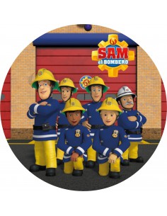 Papel de azúcar sam el bombero