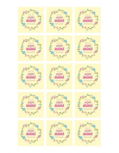 Papel azúcar Día de la Madre 