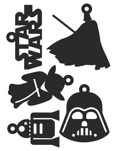 Set adornos star wars