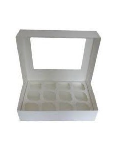 Caja para 12 cupcakes