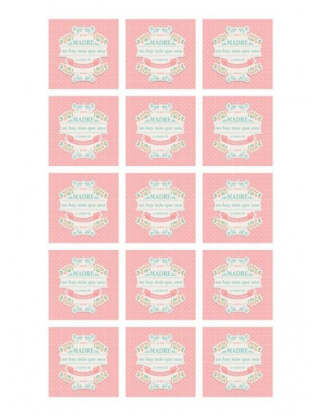 Papel azúcar Día de la Madre 