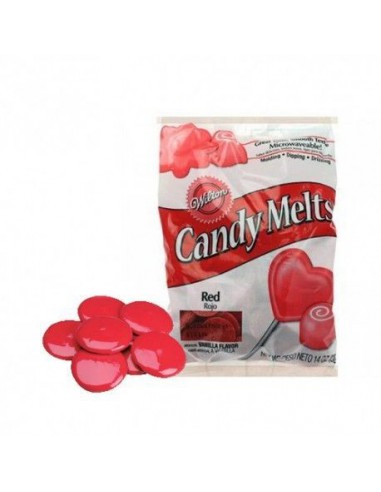candy melts rojo wilton