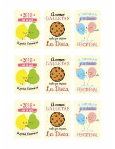 Papel de azúcar navidad