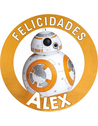 Papel de azúcar star wars