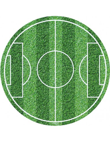 Papel de azúcar campo de futbol