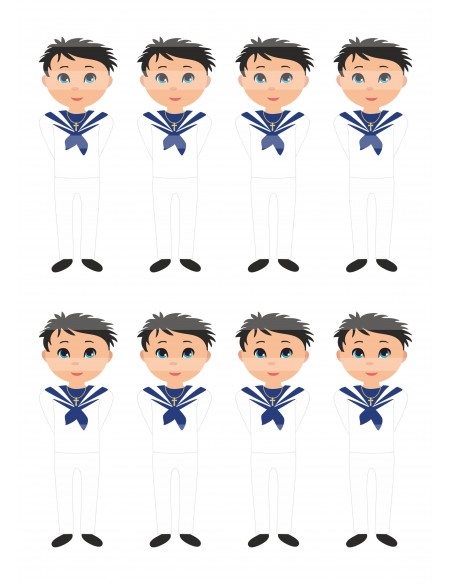 Papel de azúcar niño comunión