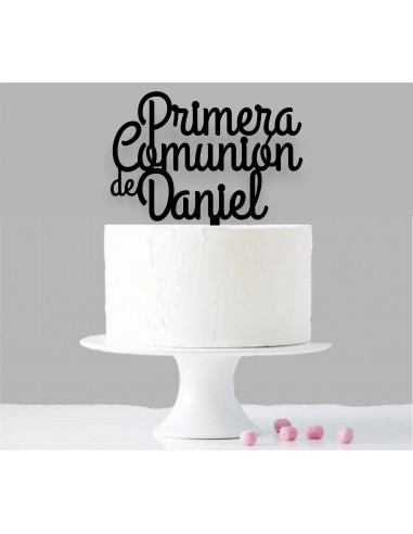 Topper para tarta mi primera comunión