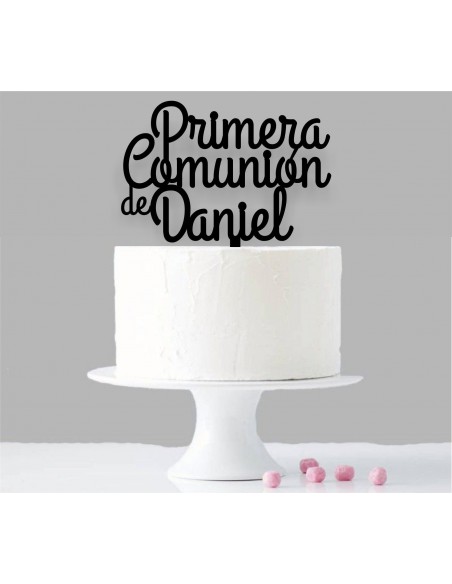 Topper para tarta mi primera comunión