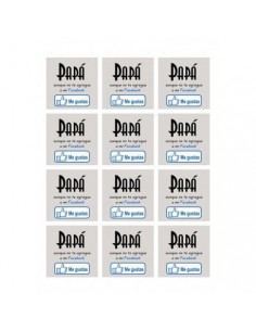 Papel de azúcar día del padre para galletas 2