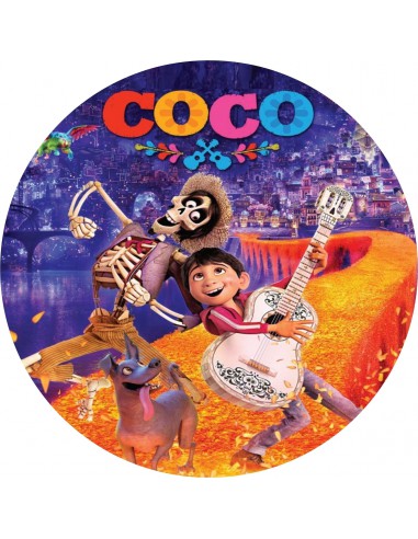 Papel de azúcar película Coco