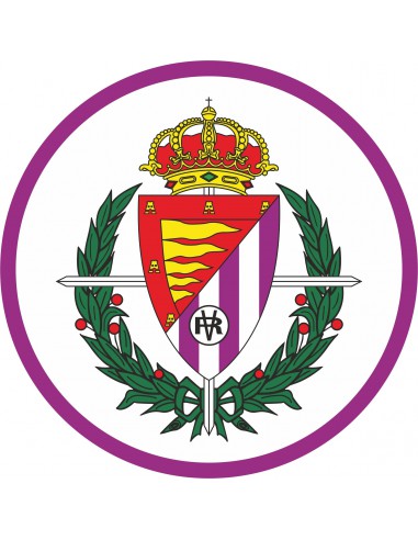 Papel de azúcar escudo Real Valladolid