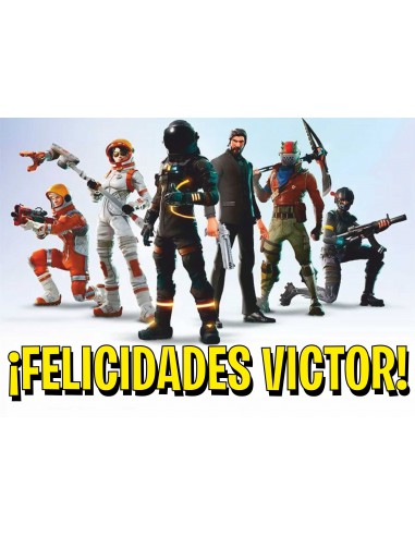 Papel de azúcar Fortnite