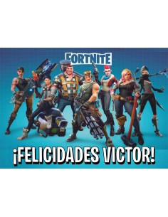Papel de azúcar Fortnite