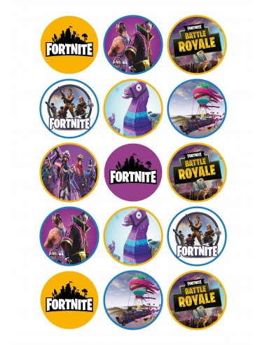Papel de azúcar Fortnite