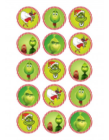 Papel de azúcar navidad