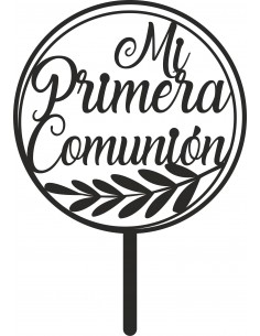 Topper para tarta mi primera comunión 2