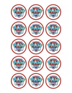 Papel de azúcar Patrulla Canina para galletas