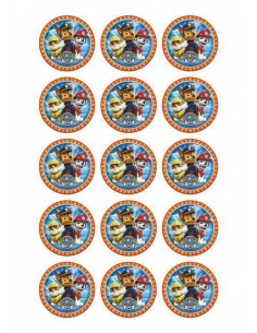 Papel de azúcar Patrulla Canina para galletas