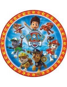 Papel de azúcar Patrulla Canina 